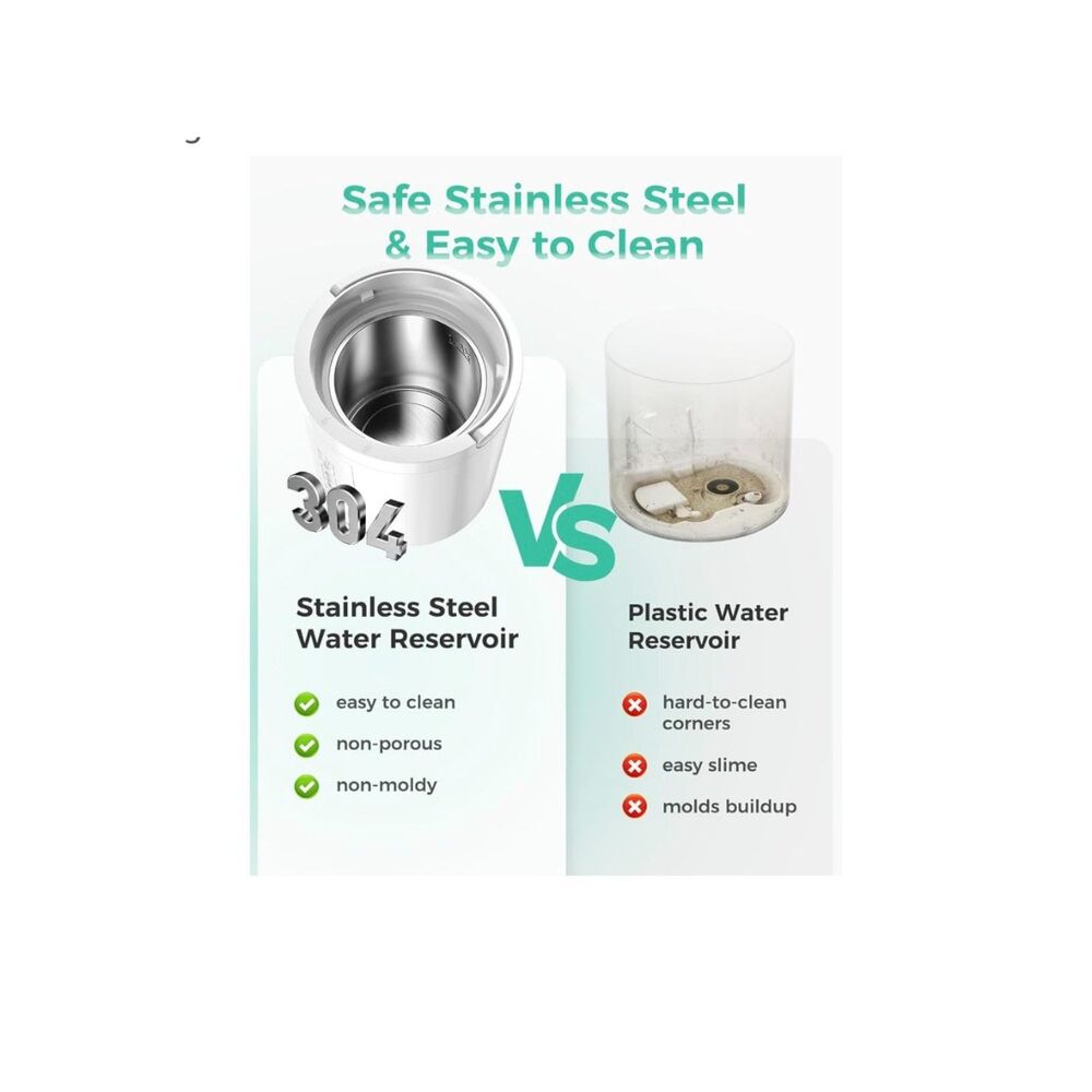 Humidifier Stainless Steel 3.5 Liters Easy to clean Jack and Rose - Picture 3 of 4